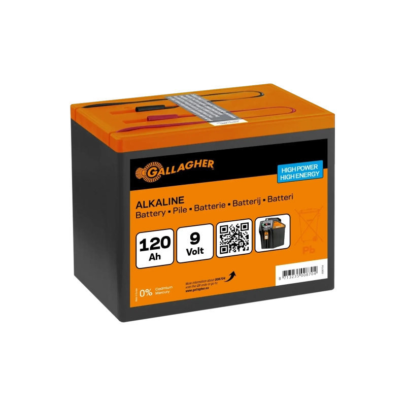 Pila alcalina 120 Ah