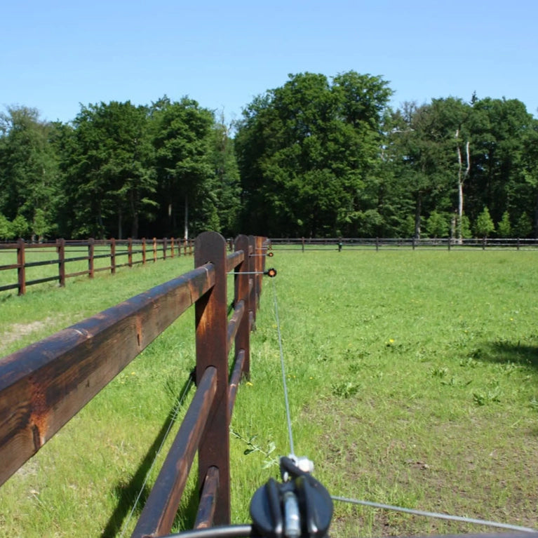 Aislador separador XDI de rosca madera largo