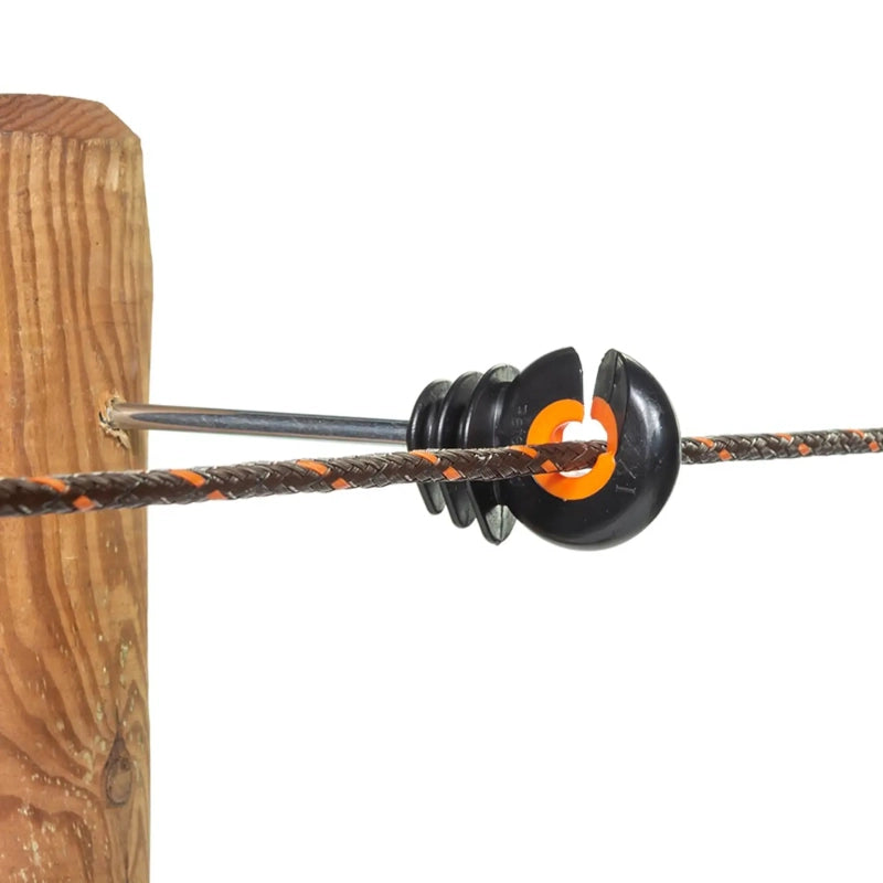 Aislador separador XDI de rosca madera corto