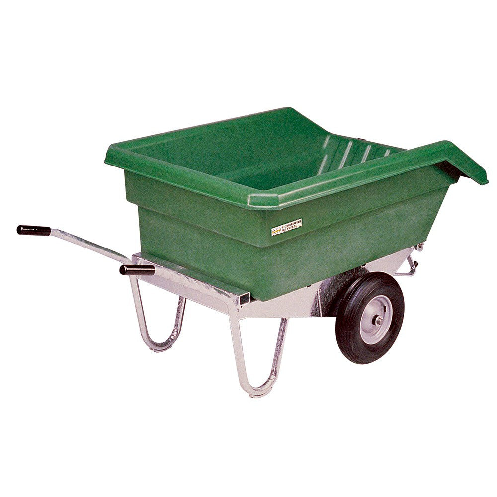 Carretilla estiércol basculante grande