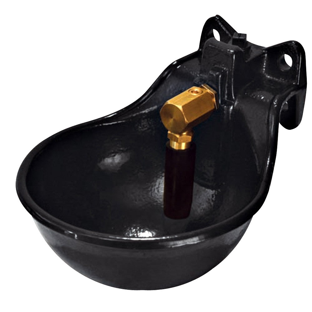 Bebedero automático de hierro esmaltado accionamiento por tubo