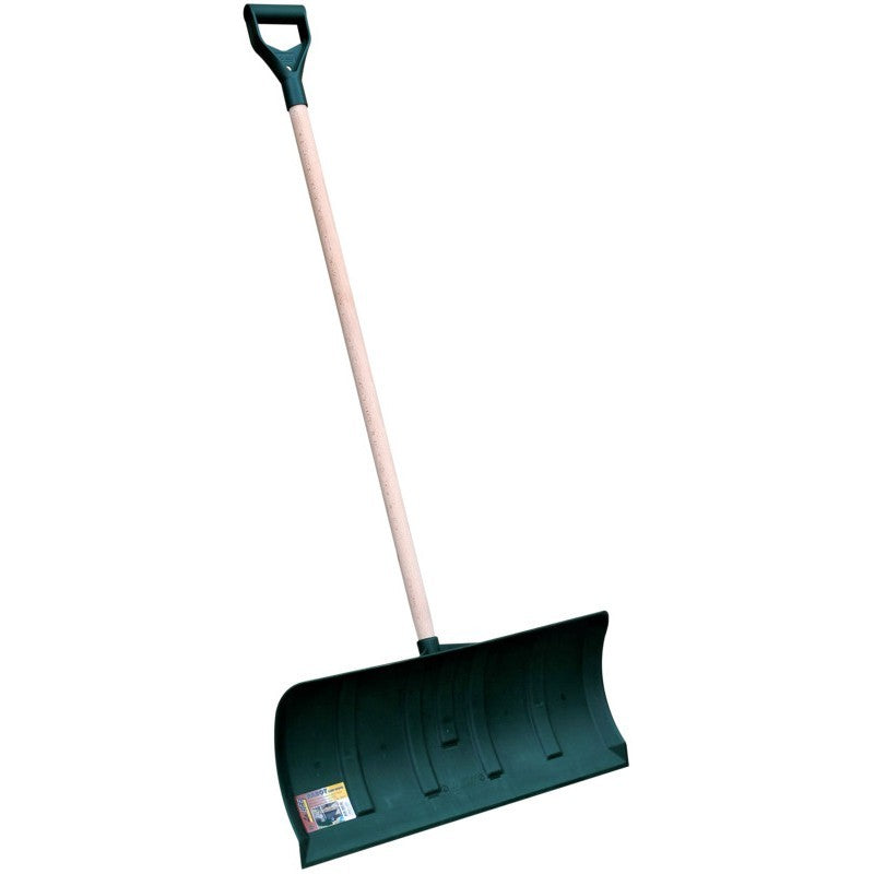 Pala rascadora verde con empuñadura