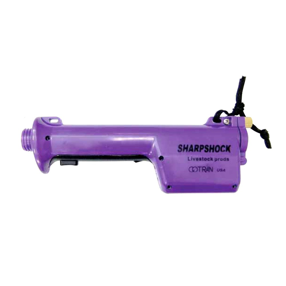 Empujador a pilas Sharpshock morado
