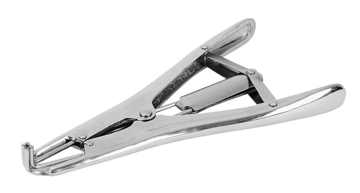 Pinza para colocar los anillos