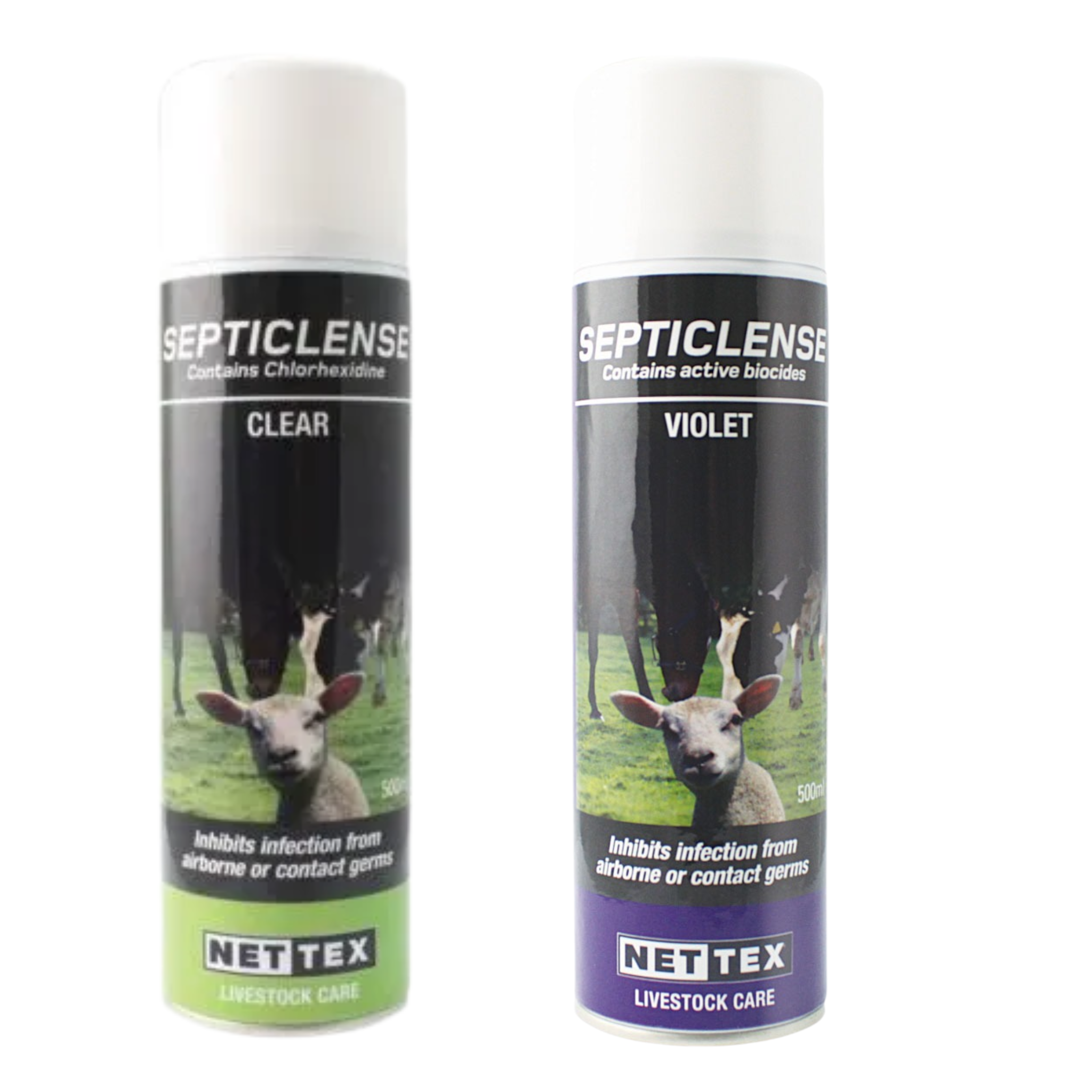 Aerosol SeptiClense barrera antibacteriana