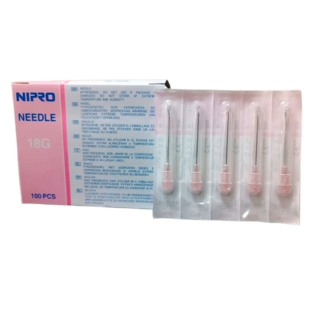 Agujas hipodérmicas 18G - ø 1,2 x 40 mm pack-grande