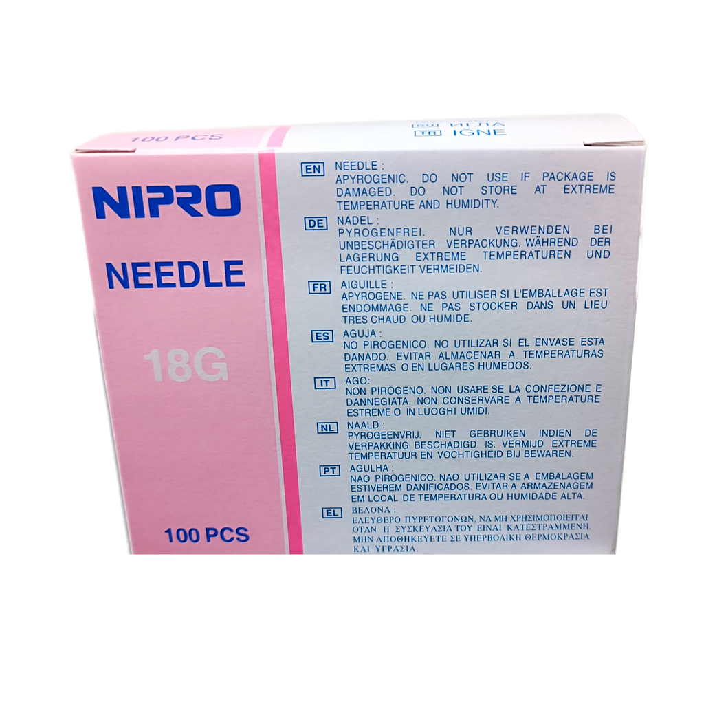 Agujas hipodérmicas 18G - ø 1,2 x 40 mm pack-grande