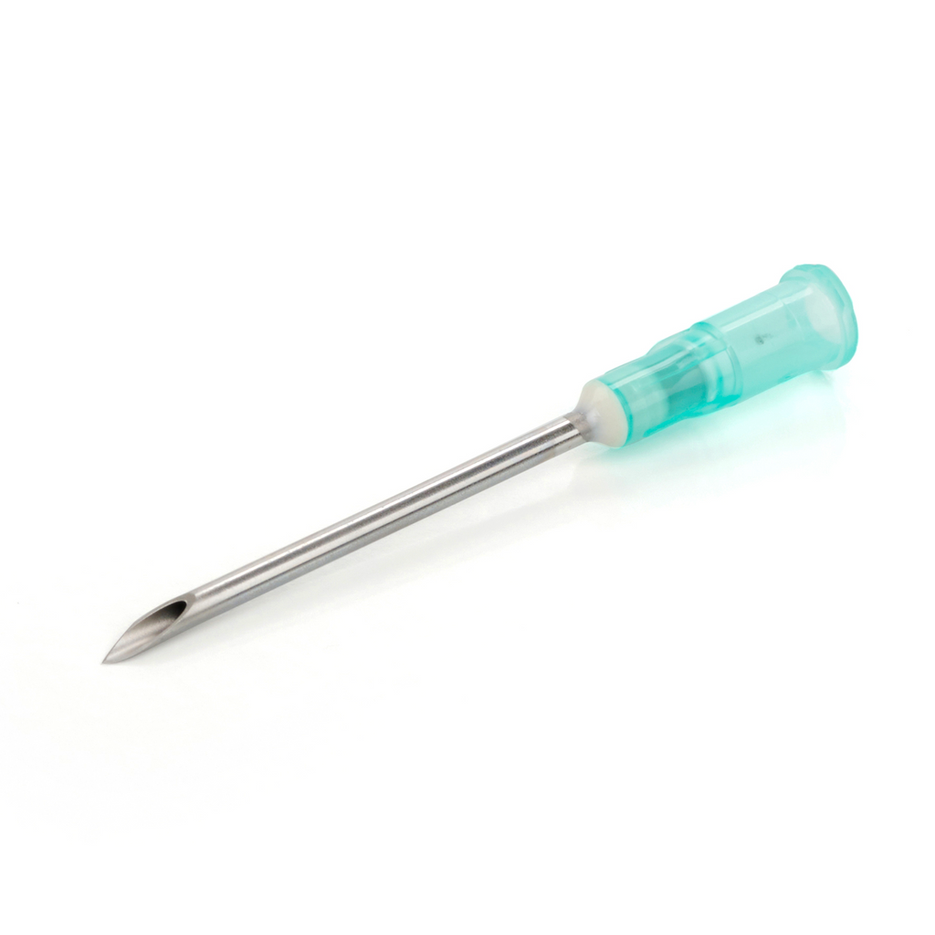 Agujas hipodérmicas LUER de PVC 14G - ø 2,1 x 38 mm