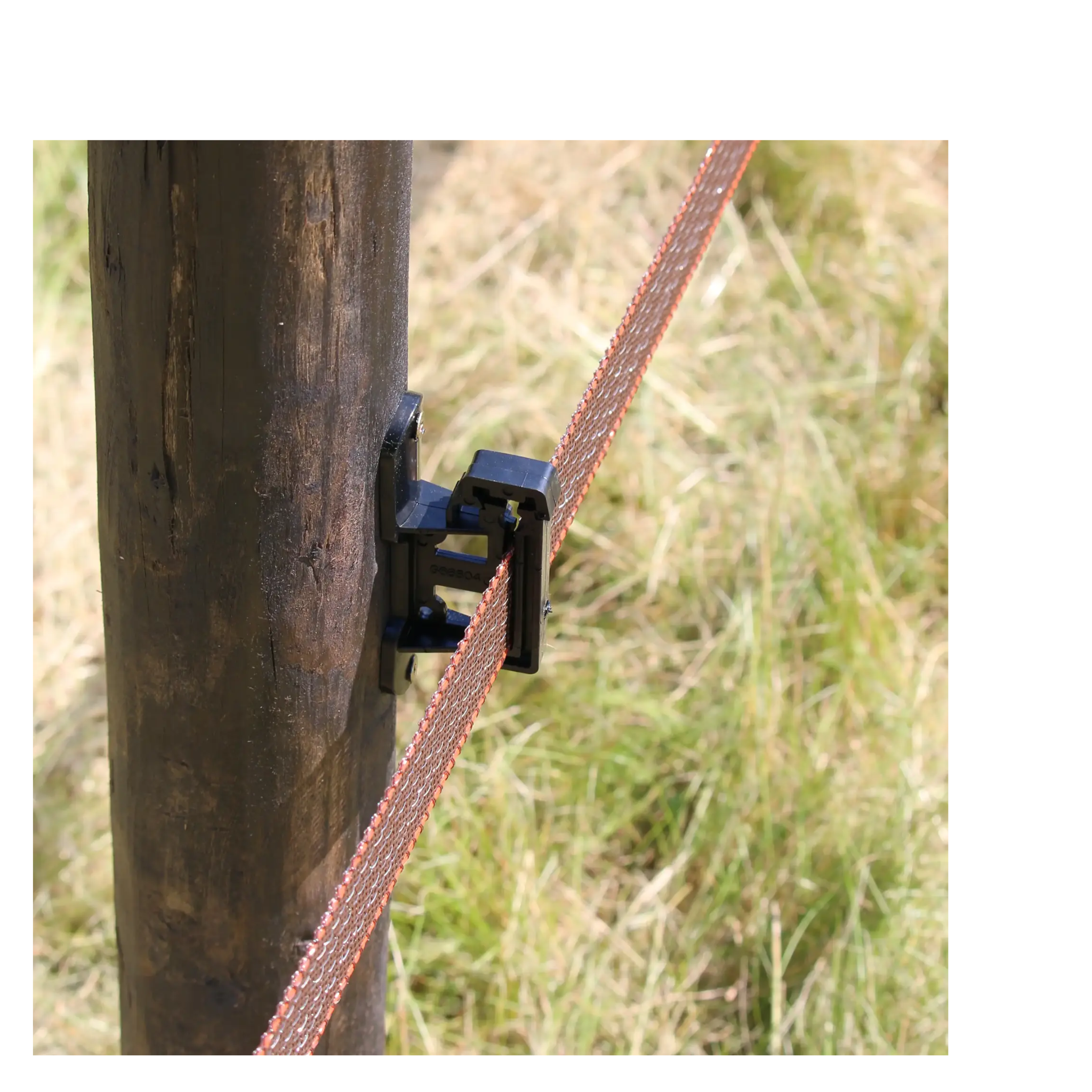 Aislador de cinta para poste madera