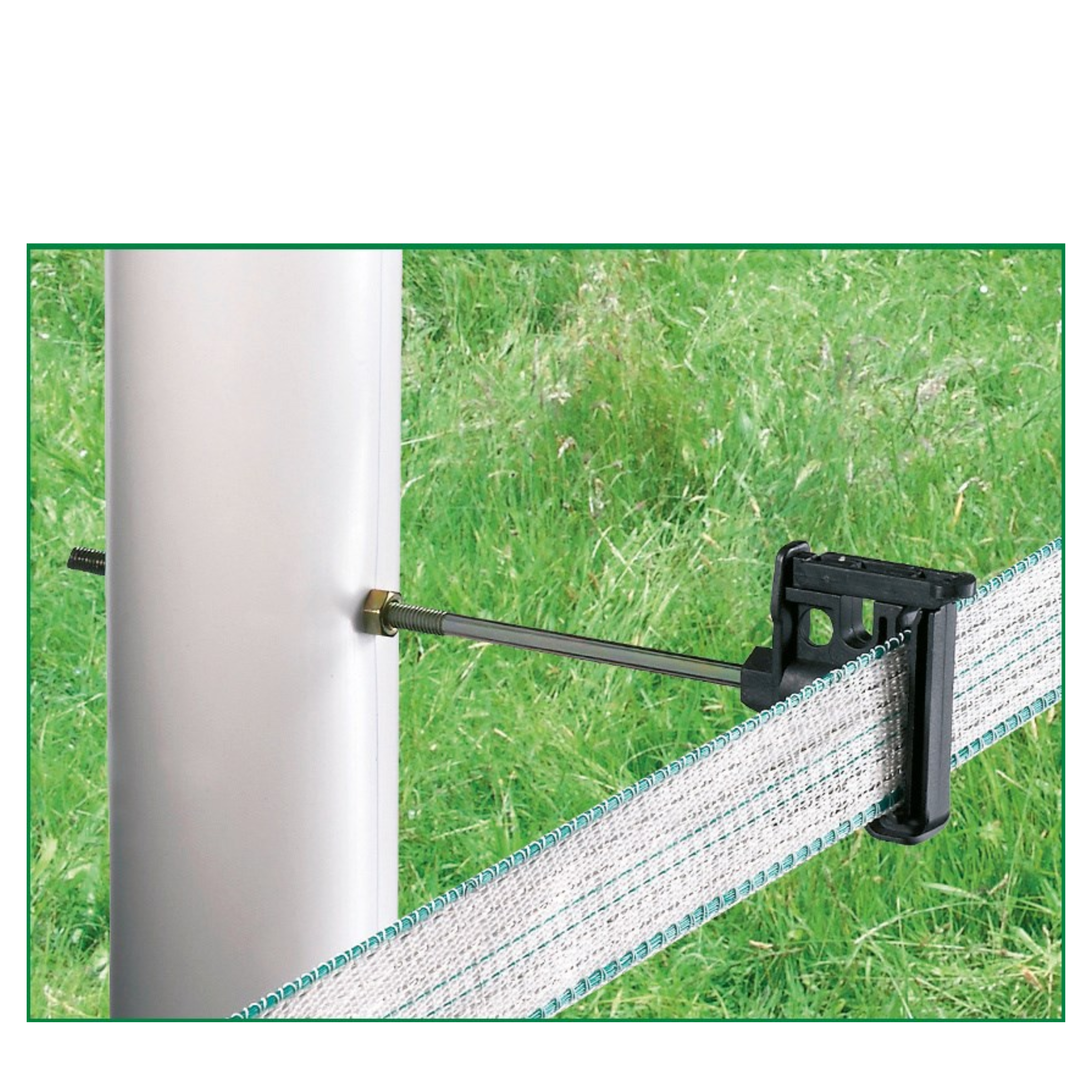 Aislador poste metal