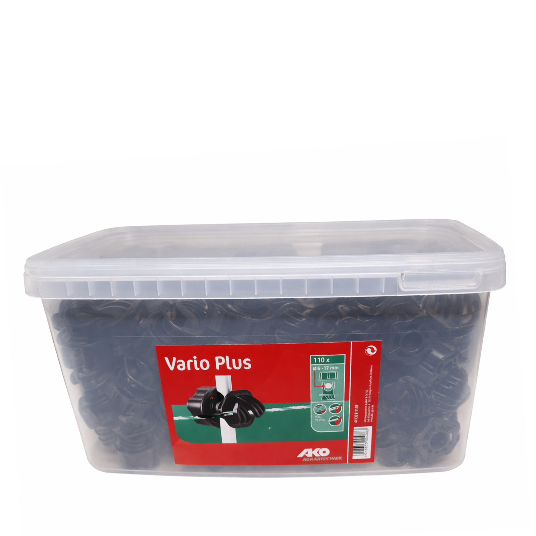 Aislador de varilla cordón negro