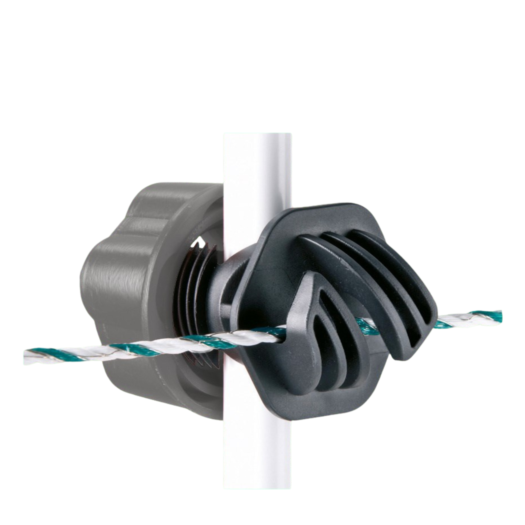 Aislador de varilla cordón negro