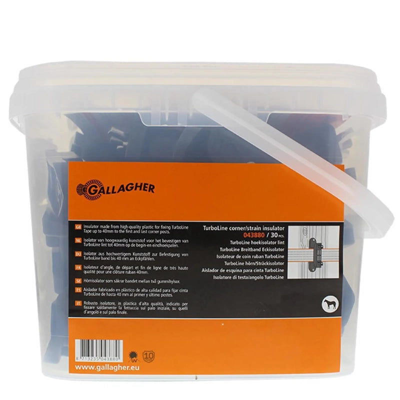 Aislador de esquina para cinta cubo-grande