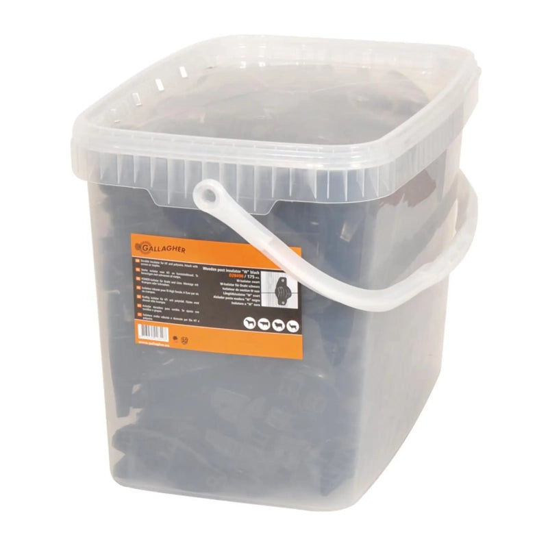 Aislador W para poste de madera cubo-grande