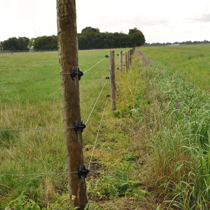 Aislador W para poste de madera cubo-grande