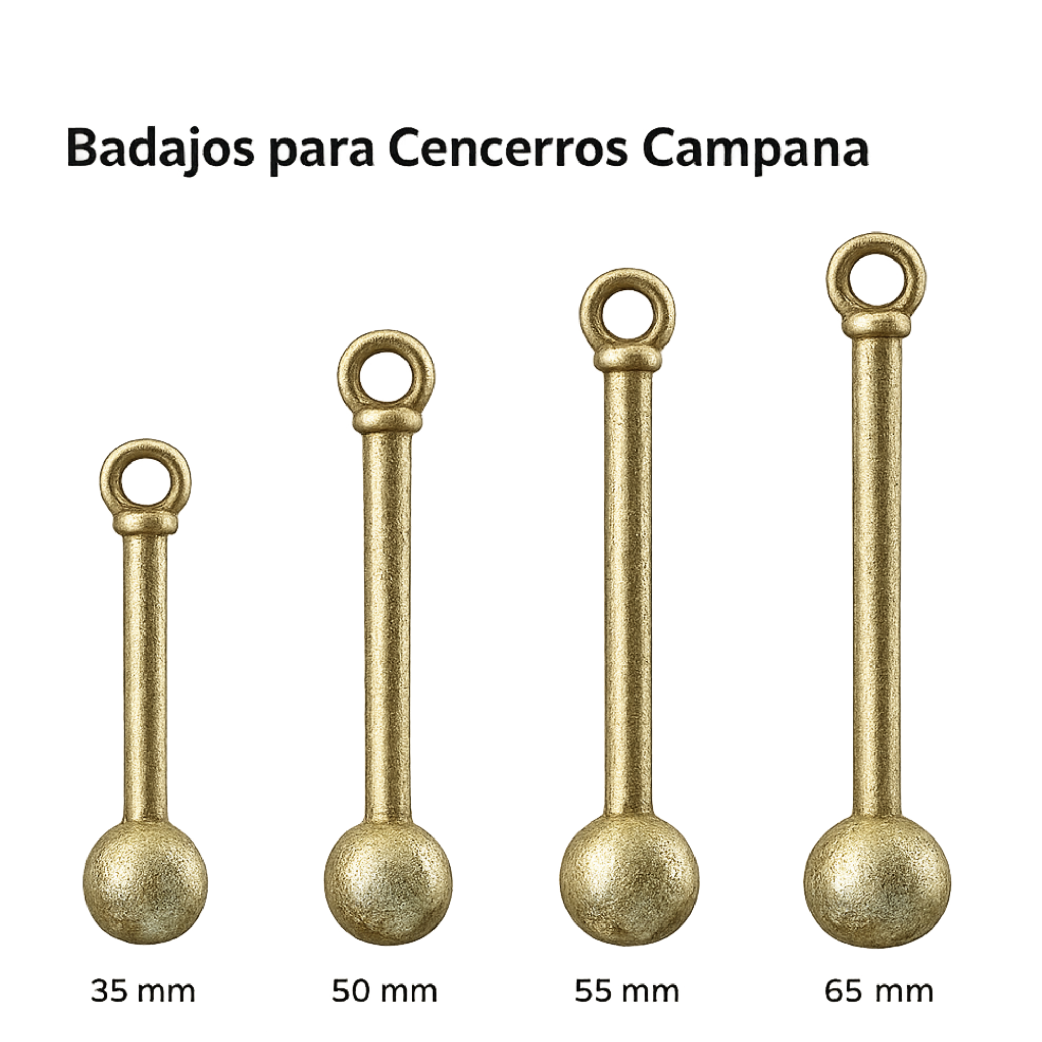 Bajado para cencerros campana