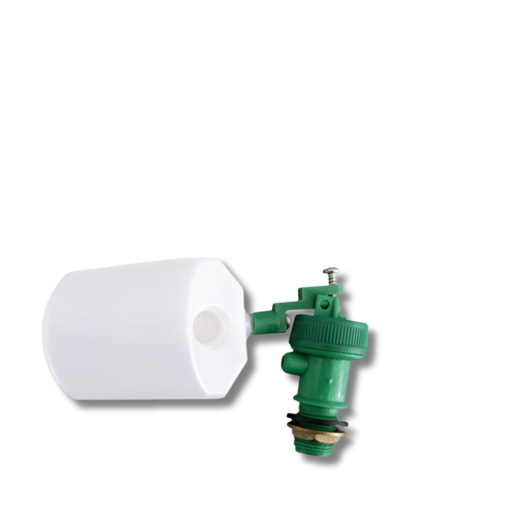 Bebedero nivel constante de aluminio con boya protegida