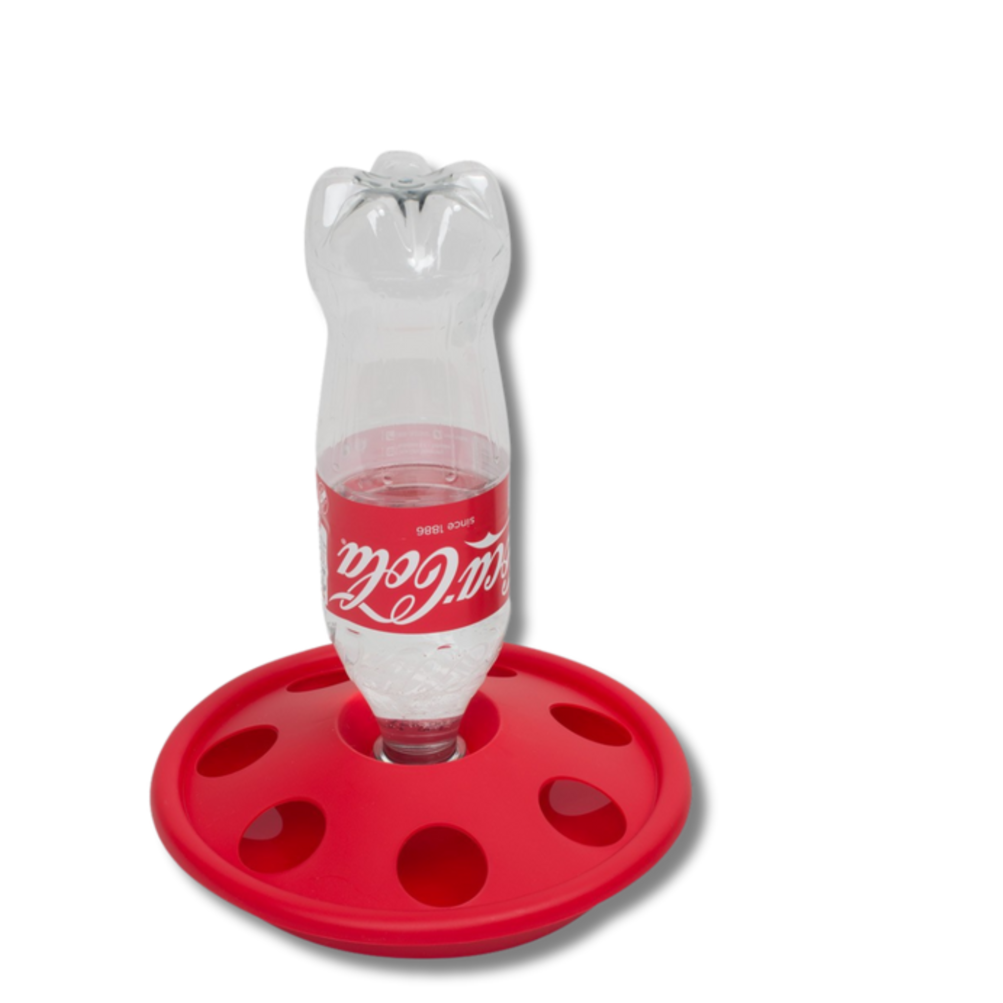 Bebedero de plástico para pollos