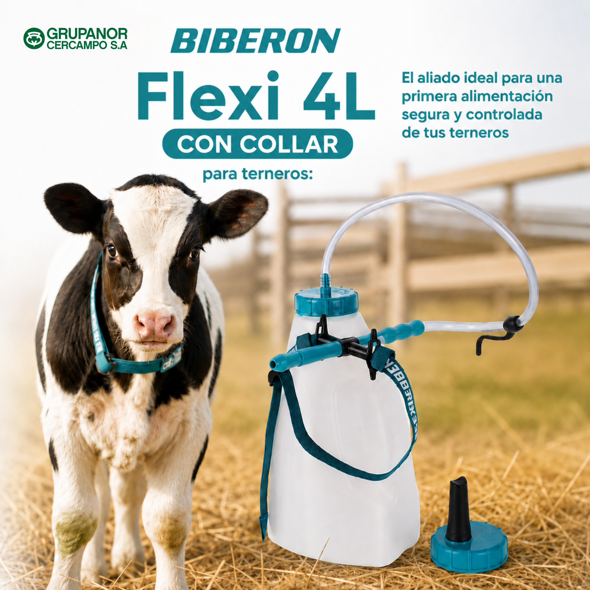 Biberon Flexi con collar