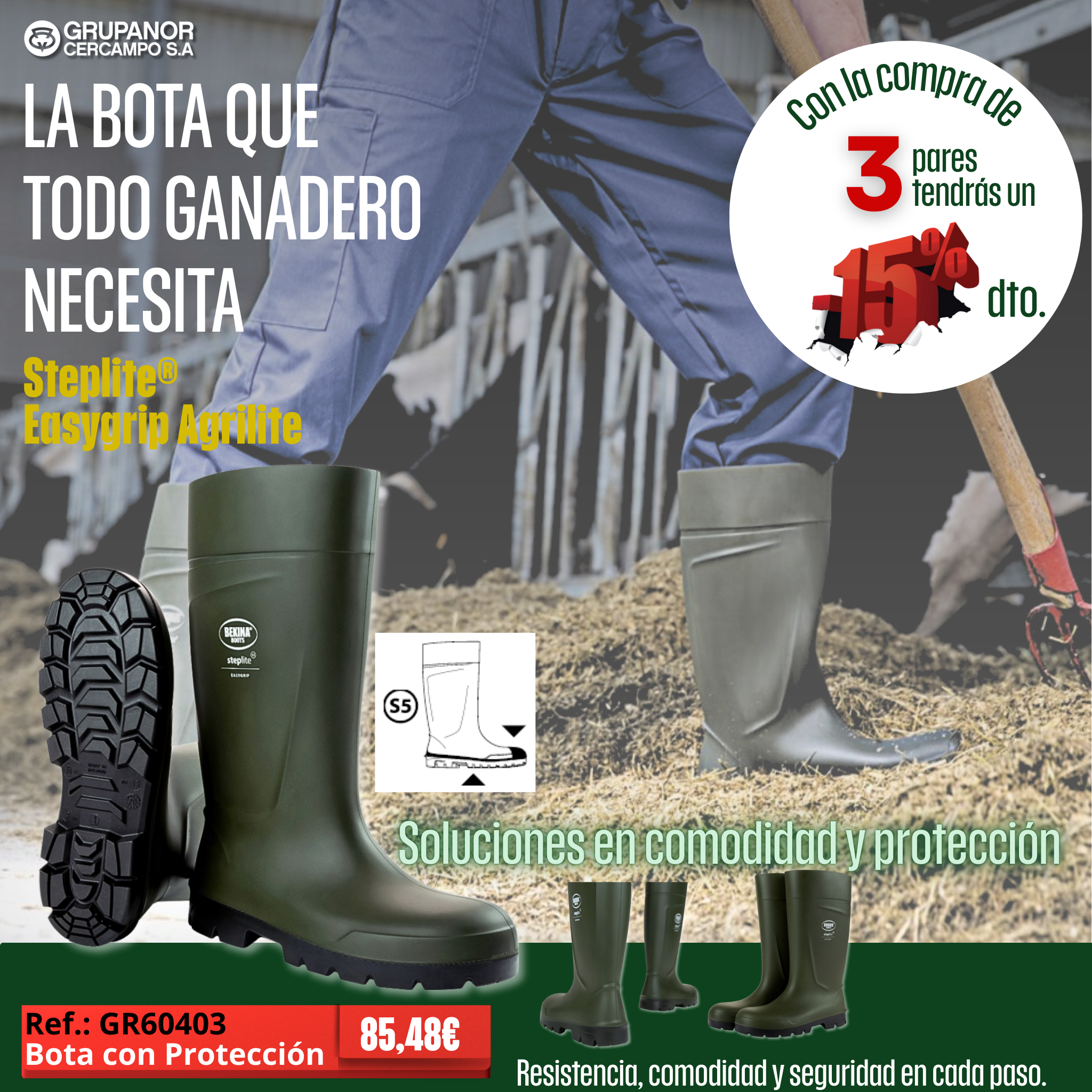 Botas de granja Agrilite