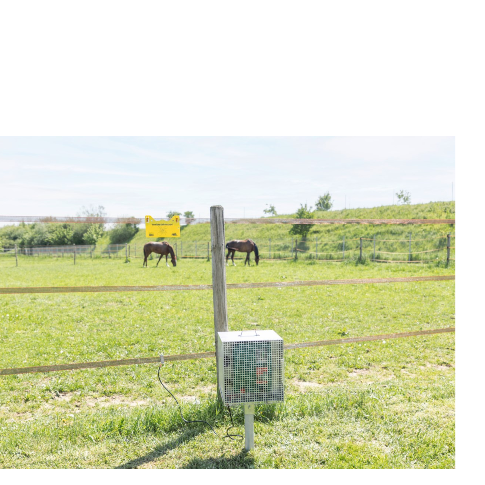 Caja metálica electrificada