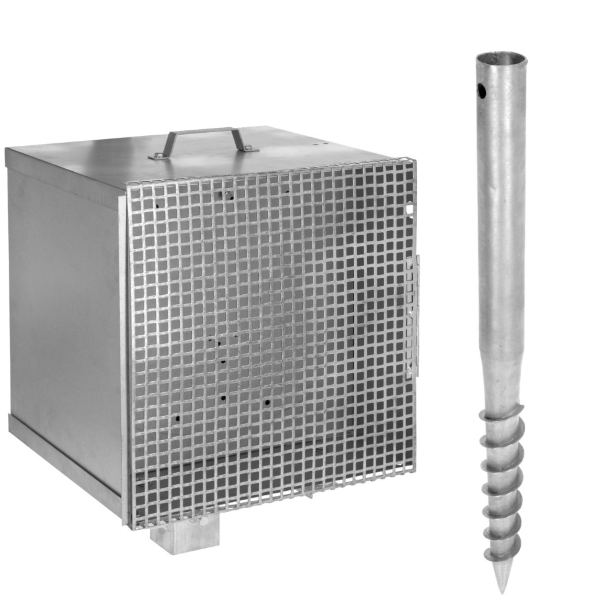 Caja metálica electrificada