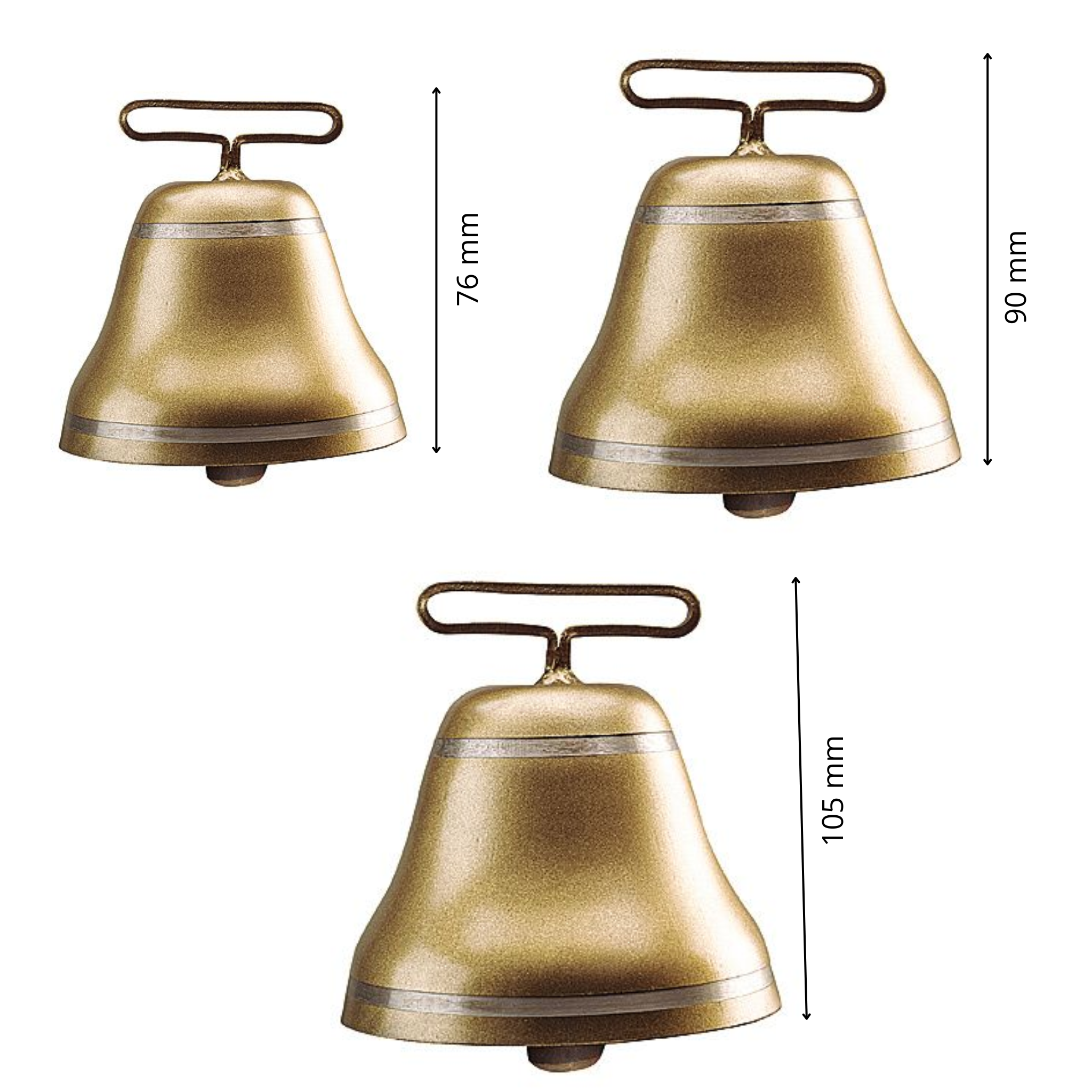 Cencerro campana bronce para vacuno