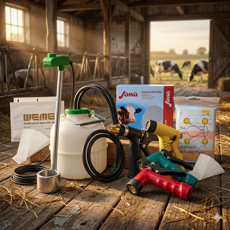 Equipamiento de ordeño