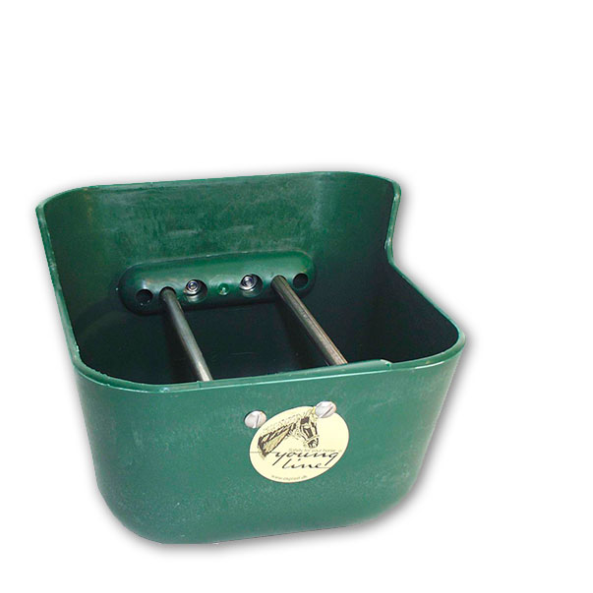 Comedero selectivo mural para potros