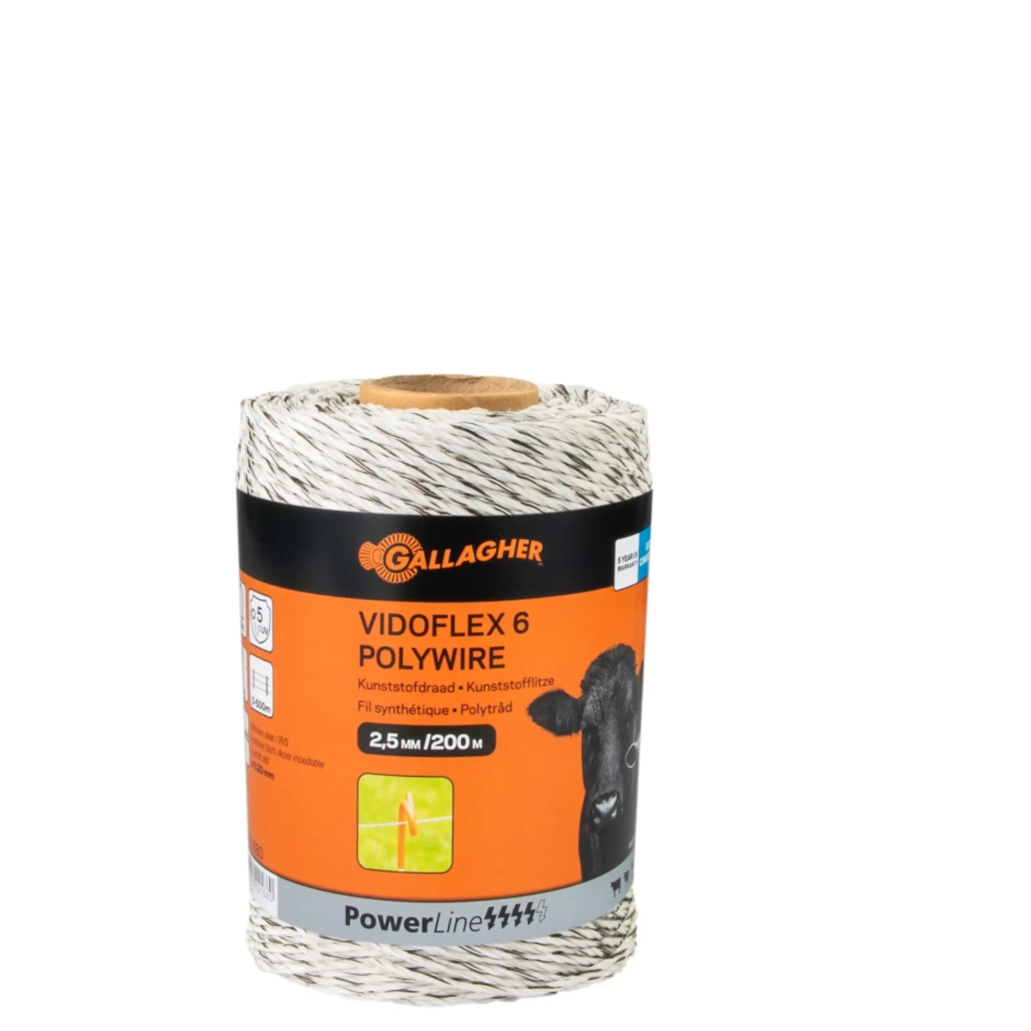 Cordón nailon Powerline Vidoflex 6 hilos