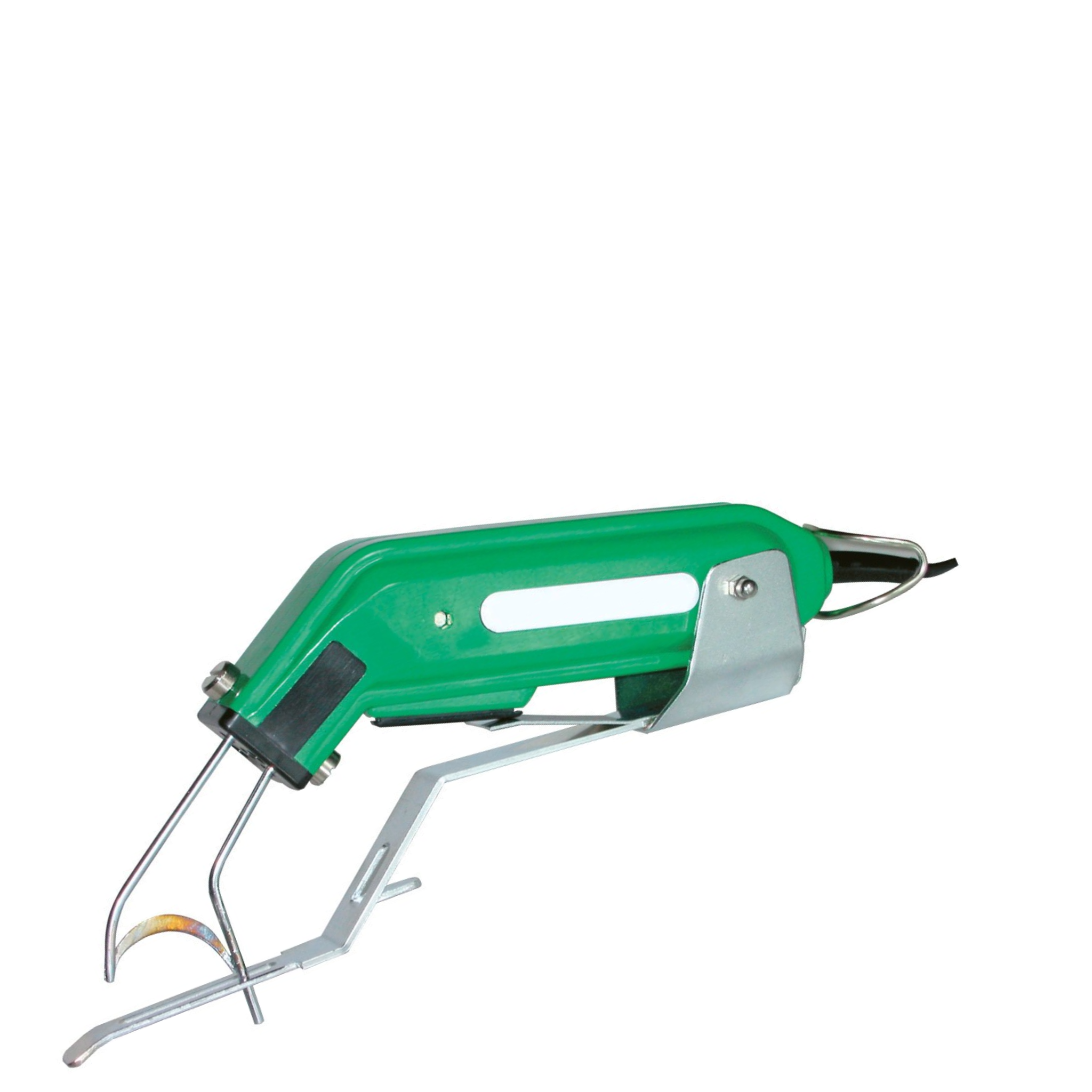 Corta cola eléctrico con soporte