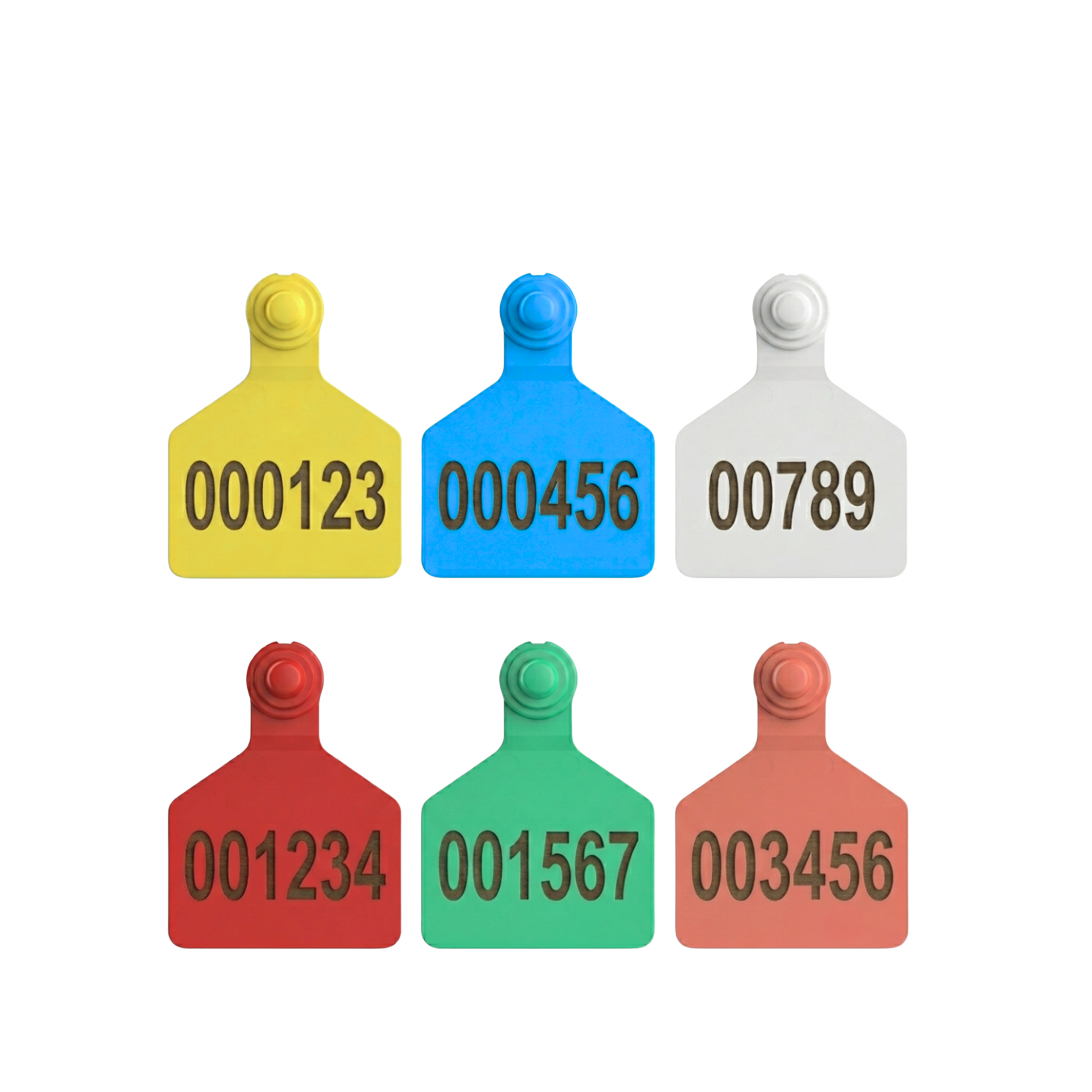 Crotal hembra bovino numerada F412