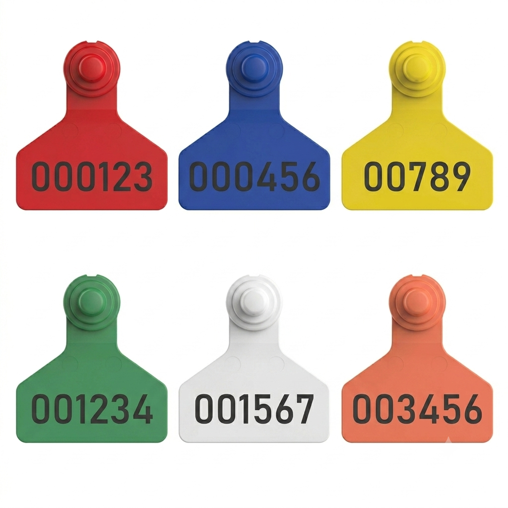 Crotal hembra junior numerada F411