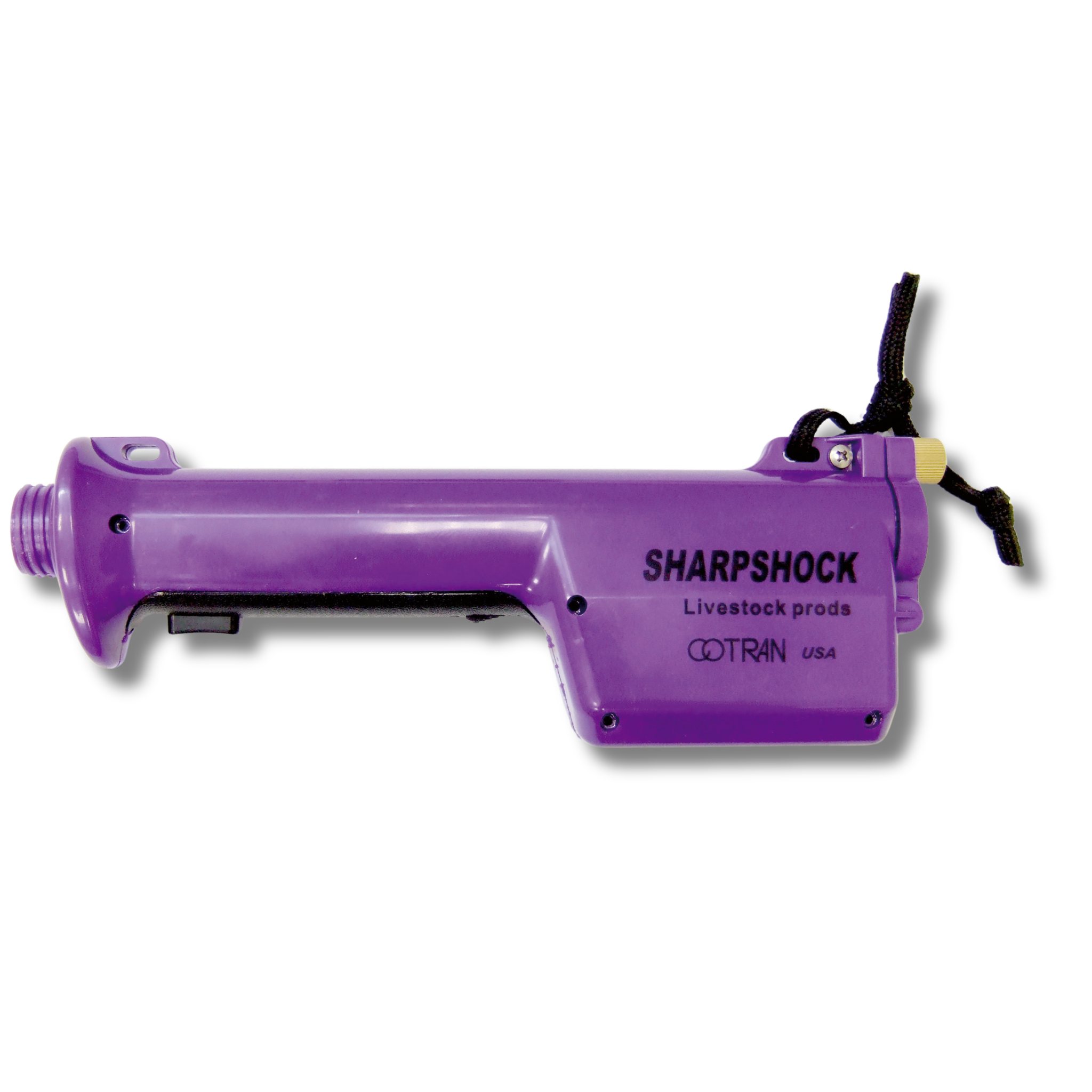 Empujador a pilas Sharpshock morado