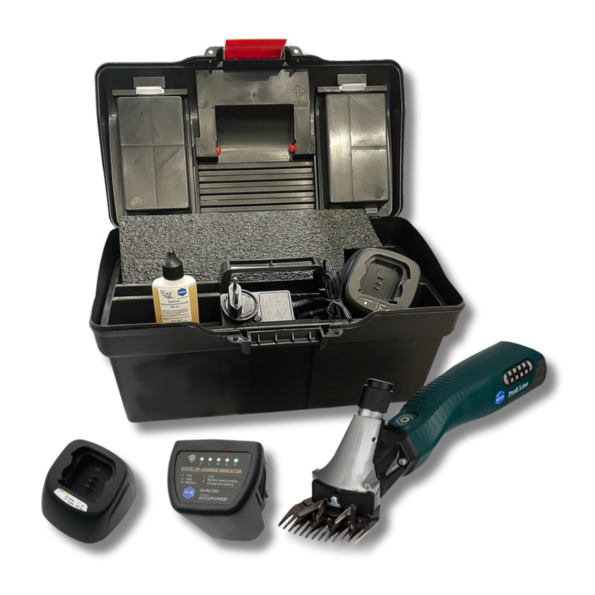 Esquiladora SUPER-PROFI AKKU baterías para OVEJAS