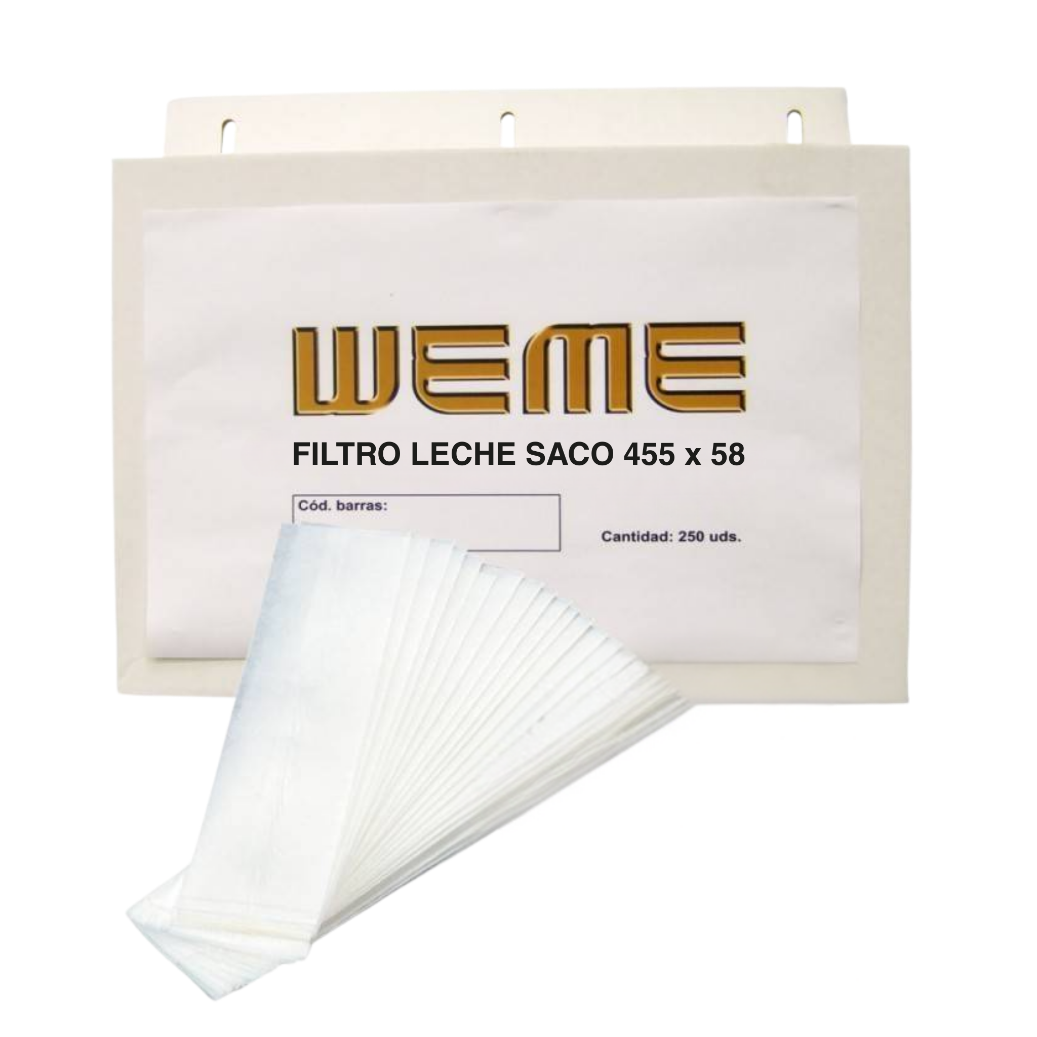 Filtro Leche tipo cartucho para ovejas y cabras