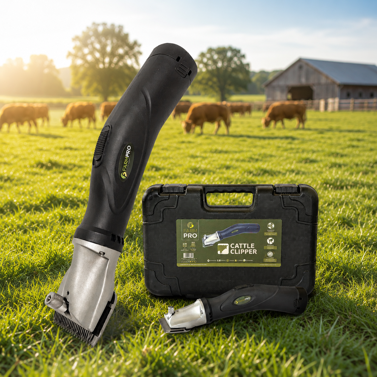 Esquiladora inalámbrica Farmpro vacuno