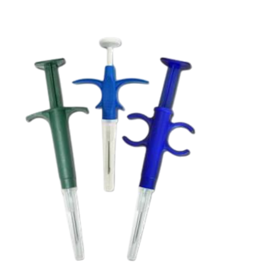 Jeringa con microchip