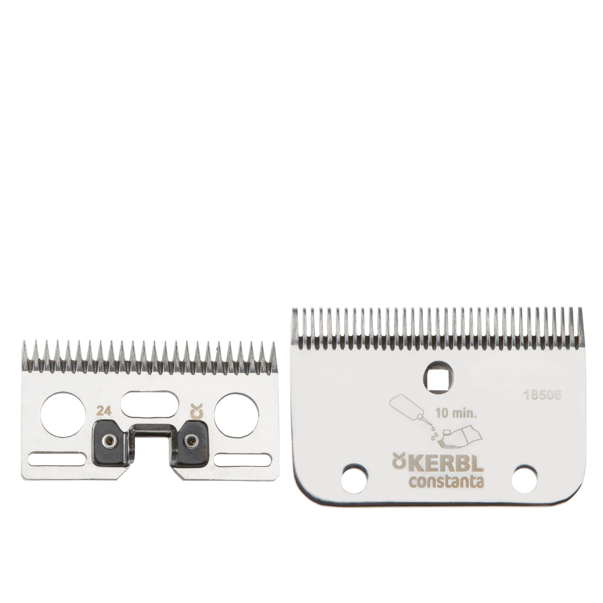 Juego de peine y cuchilla Genesis veterinaria concurso