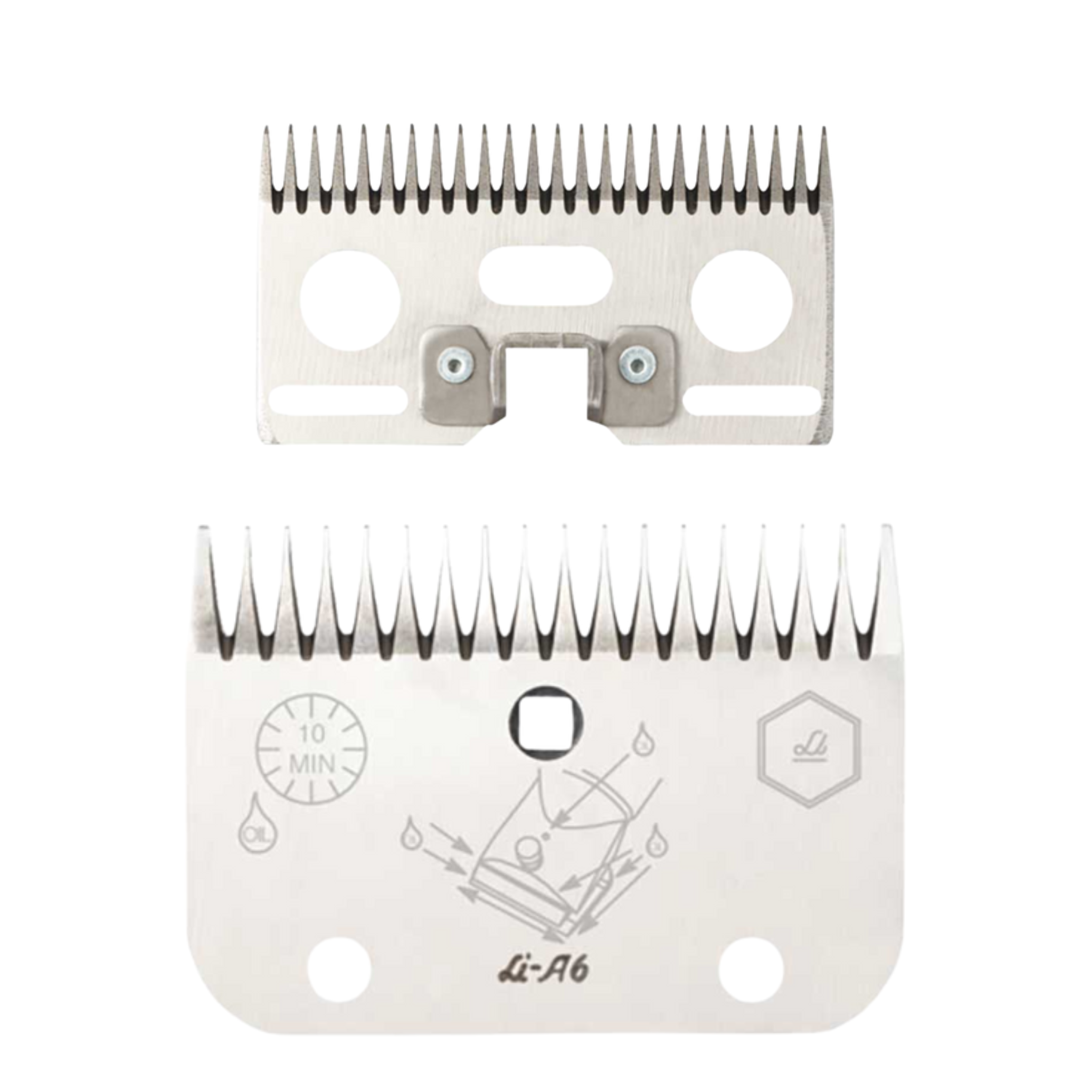 Juego de peine y cuchilla Modelo A-6 vacas