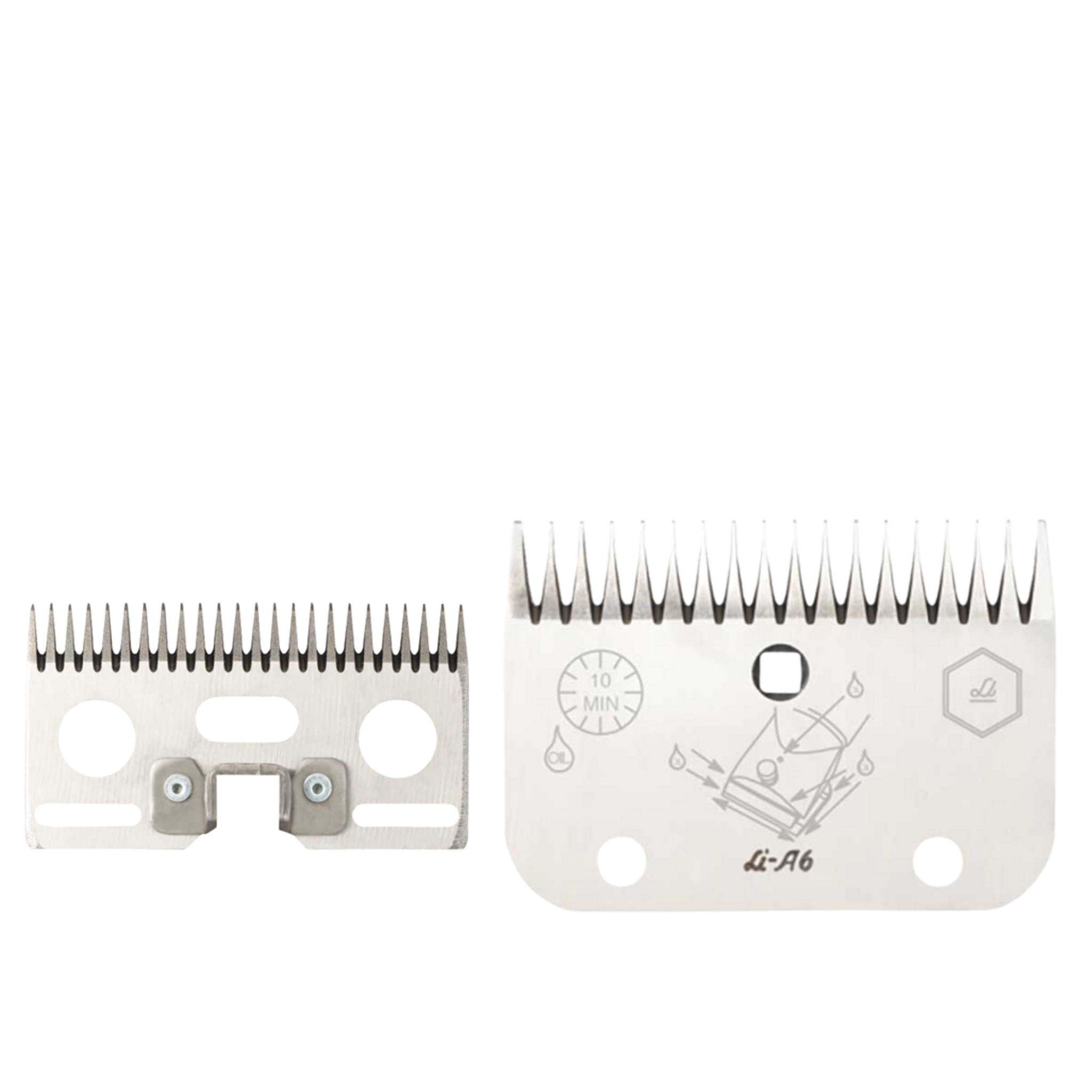 Juego de peine y cuchilla Modelo A-6 vacas