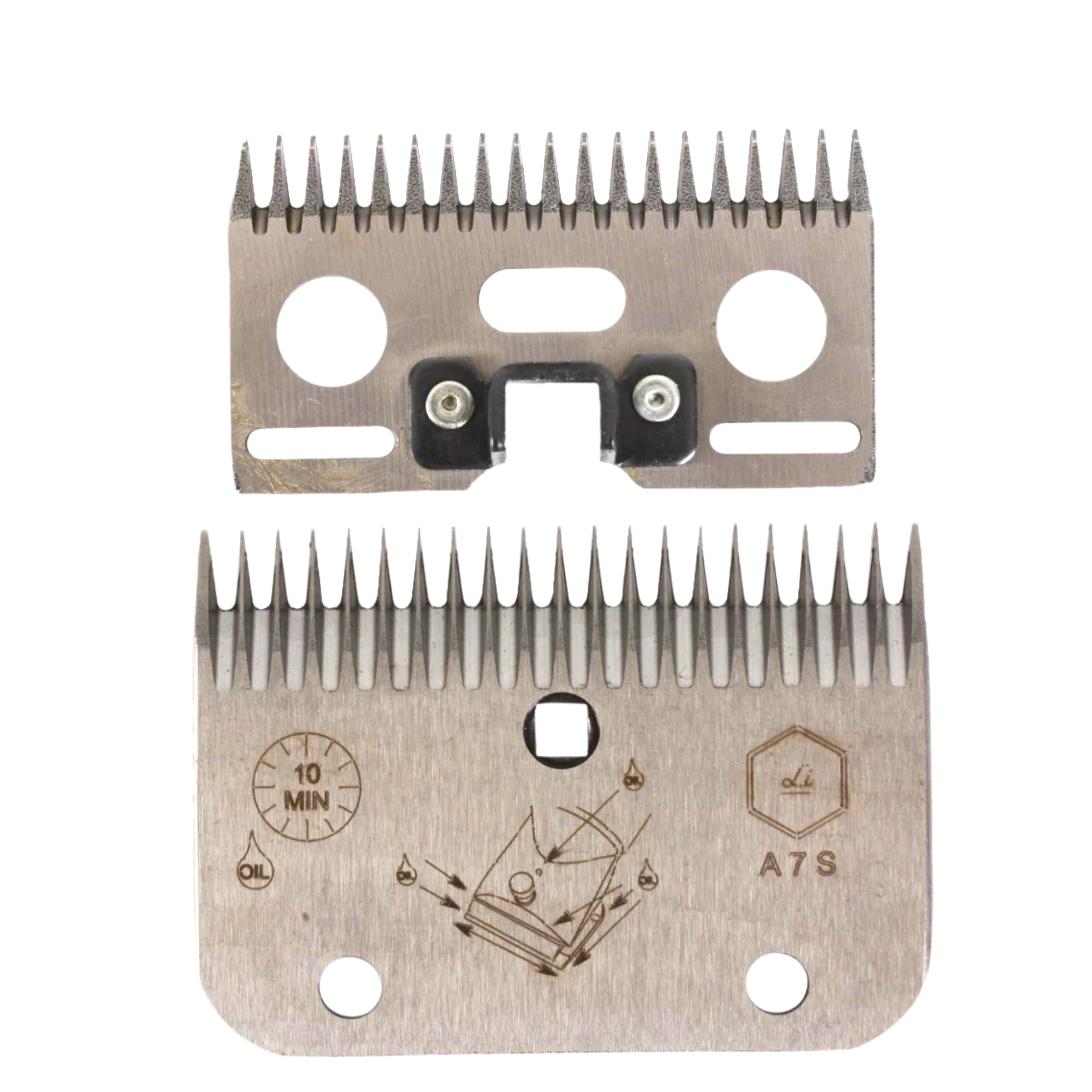 Juego de peine y cuchilla Modelo A-7S vacuno