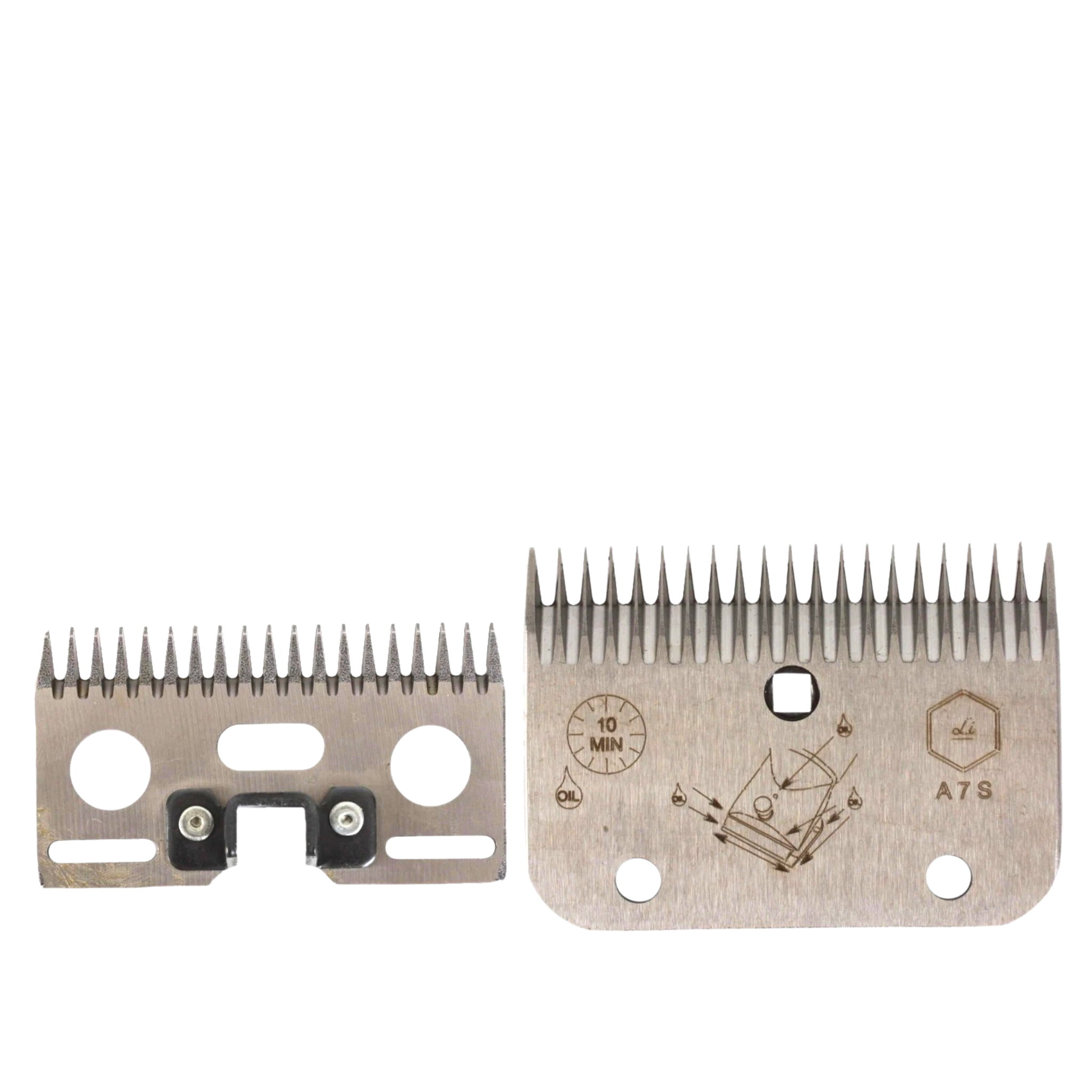 Juego de peine y cuchilla Modelo A-7S vacuno