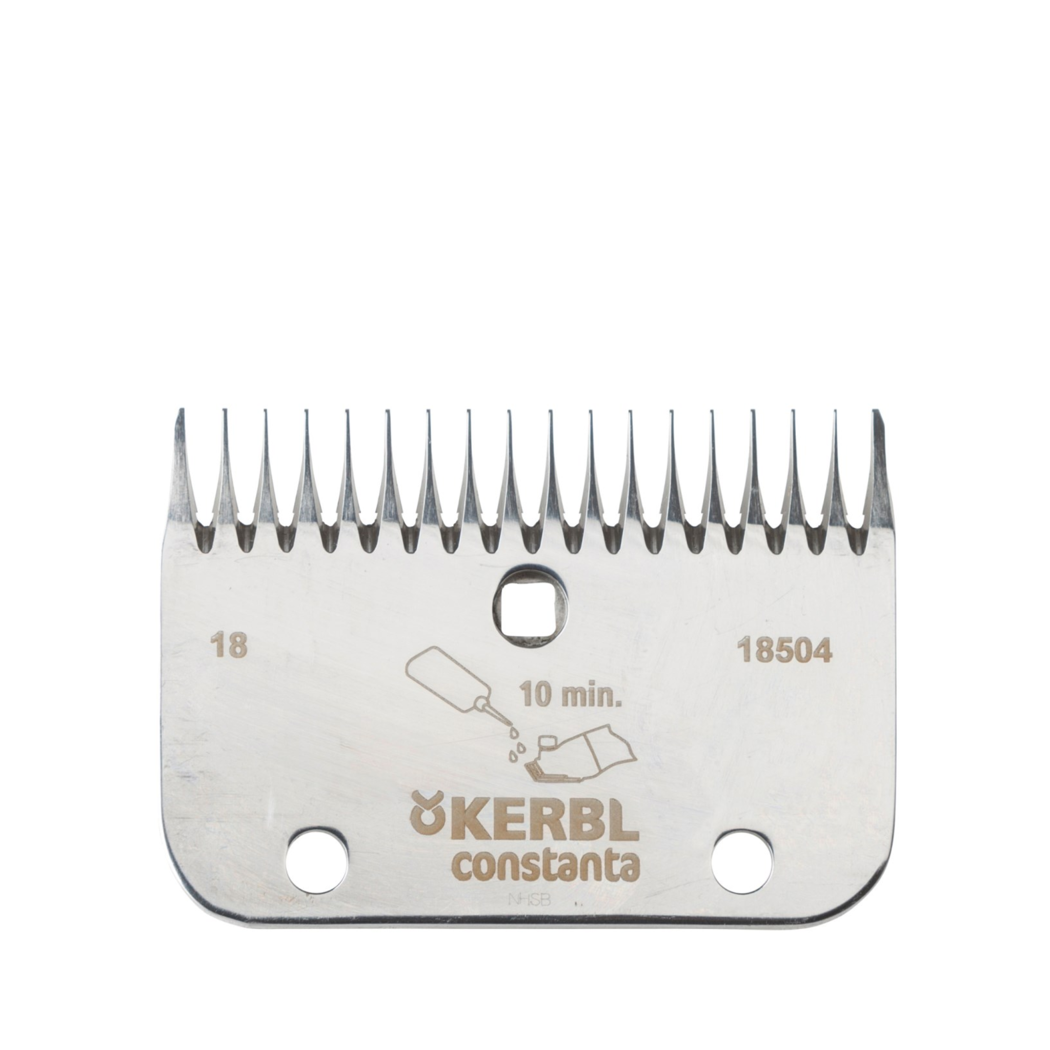 Juego de peine y cuchilla Genesis animales sucios