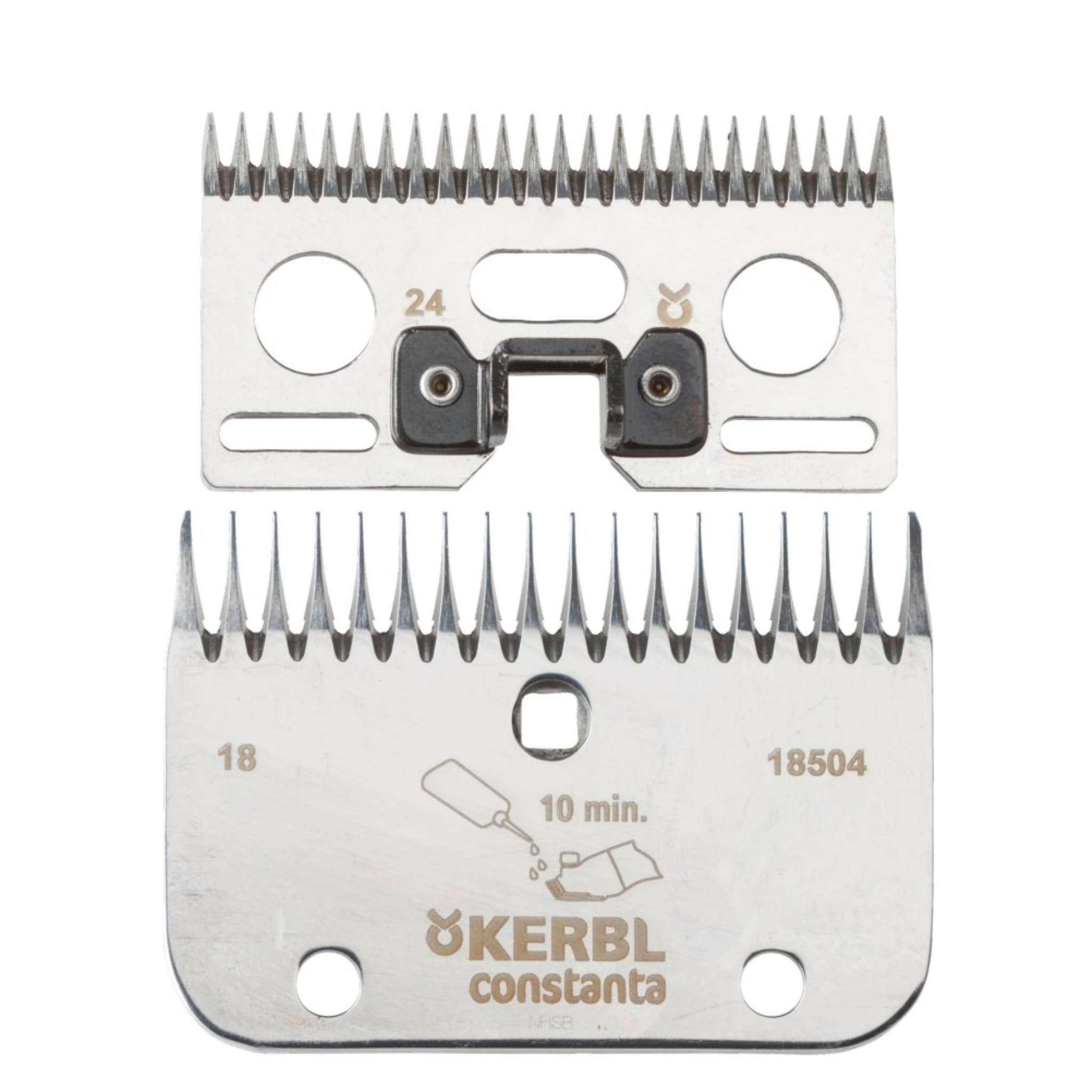 Juego de peine y cuchilla Genesis animales sucios