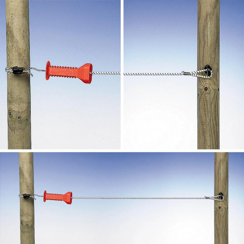 Juego de puerta cordón extensible