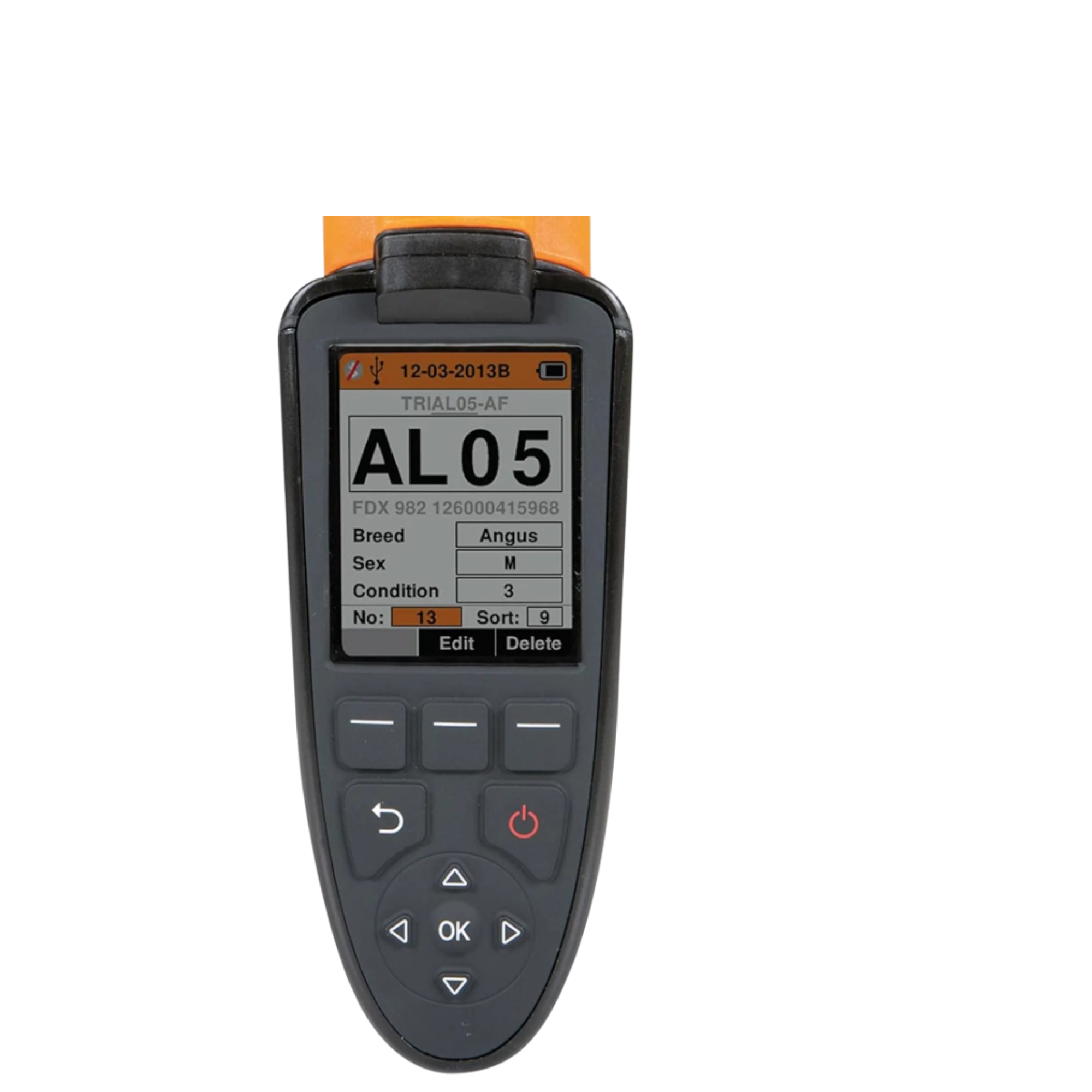 Lector de mano Modelo HR4