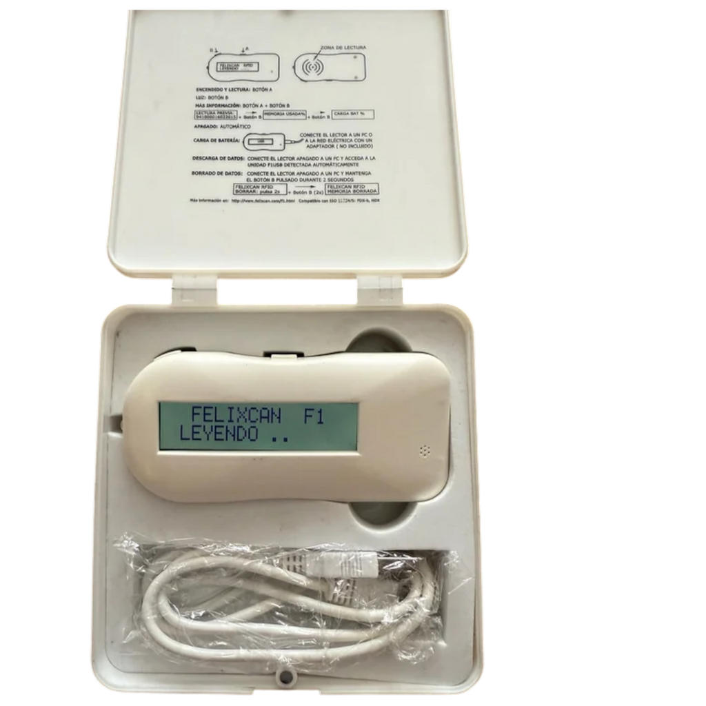 Lector F1 de Microchips