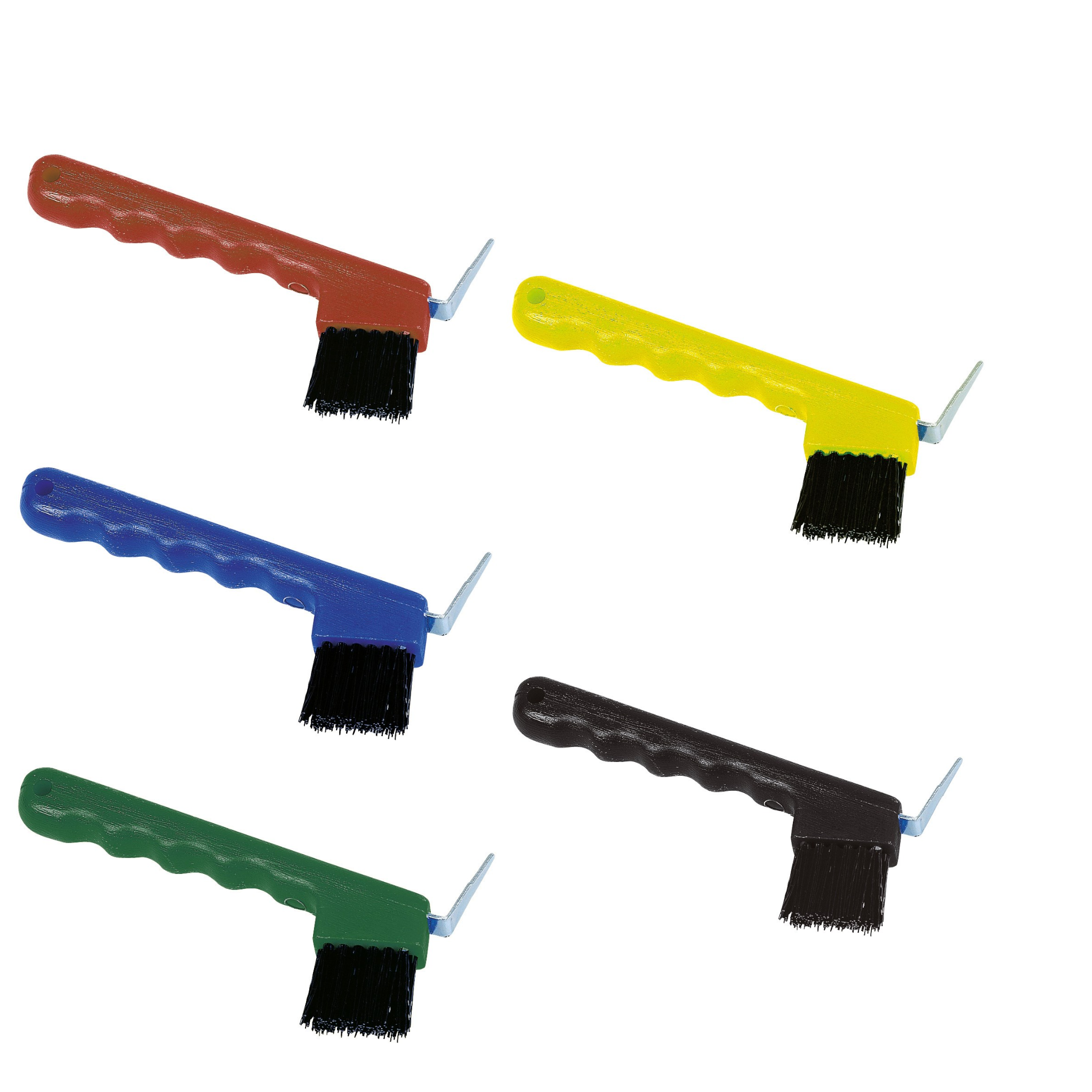 Limpia cascos con cepillo