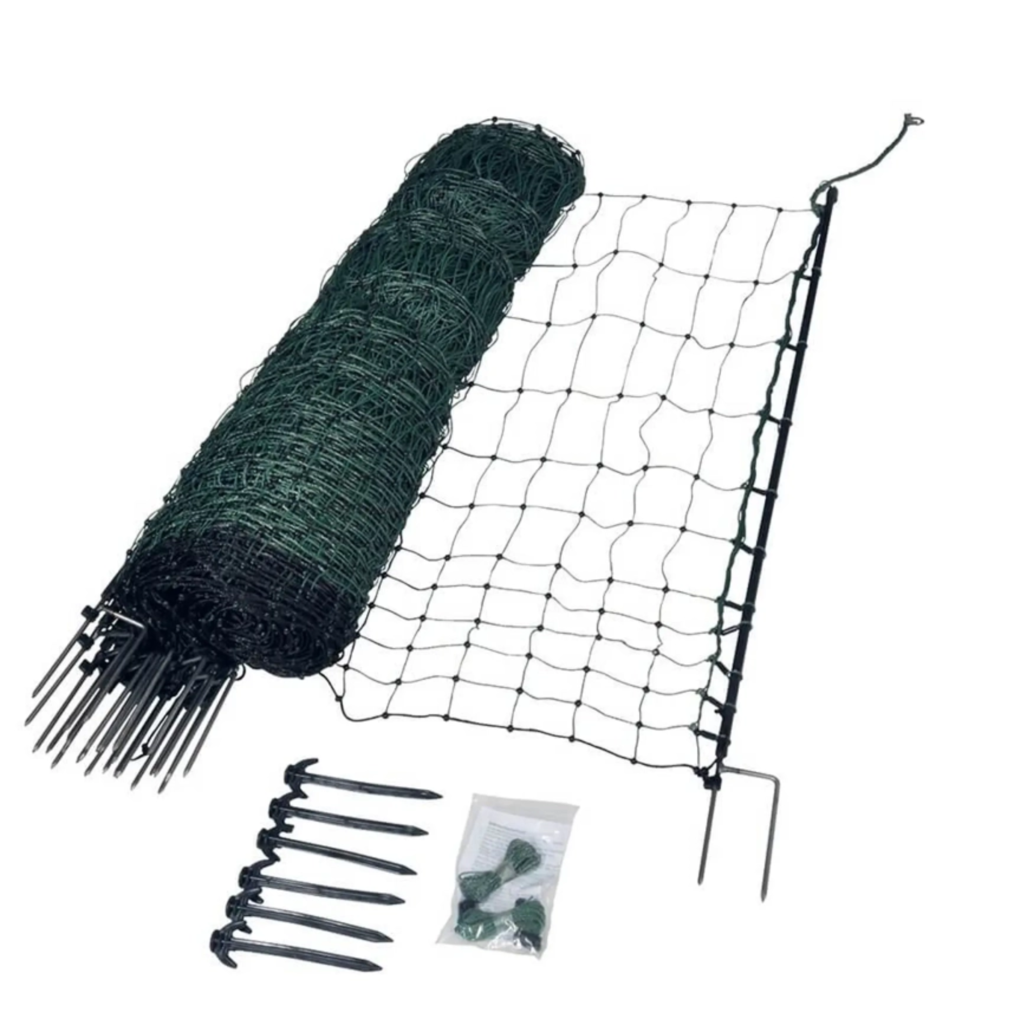 Malla electrificable pollos piqueta doble punta